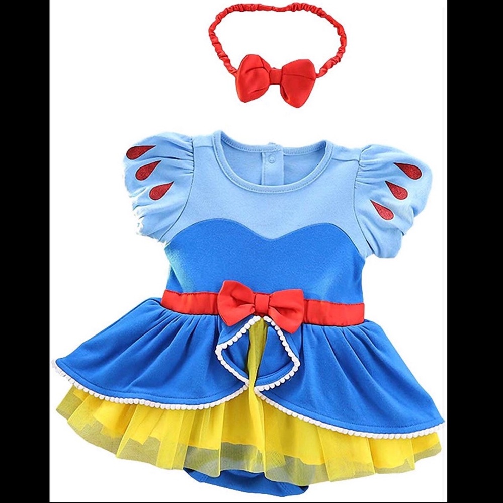 Snow White Princess Disney Baby Costume 9-12m